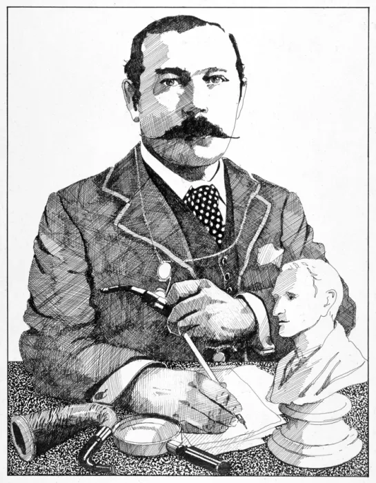 Framed Print : Conan Doyle / Morgan Framed Print : Conan Doyle / Morgan