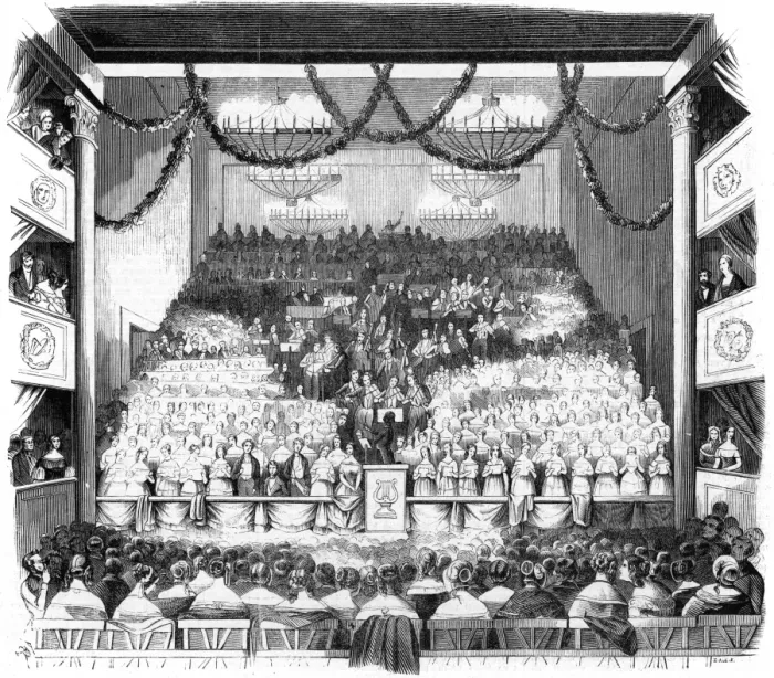 Framed Print : A concert at Aachen, Germany Framed Print : A concert at Aachen, Germany