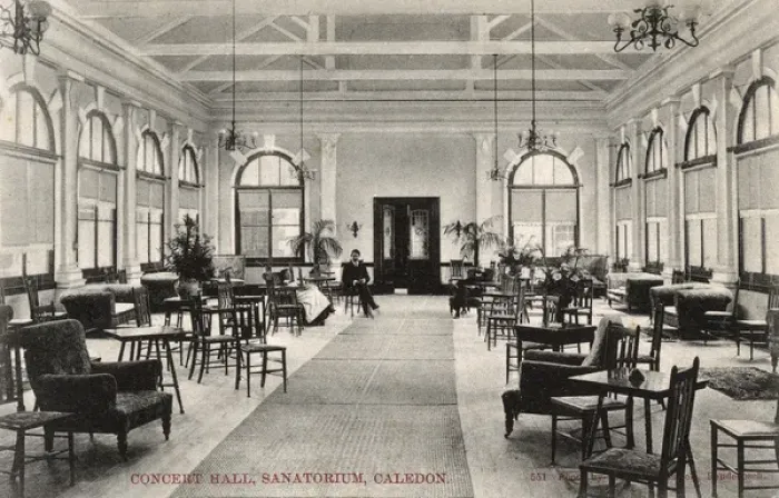 Framed Print : Concert Hall, Sanatorium, Caledon, Cape Colony, South Africa Framed Print : Concert Hall, Sanatorium, Caledon, Cape Colony, South Africa