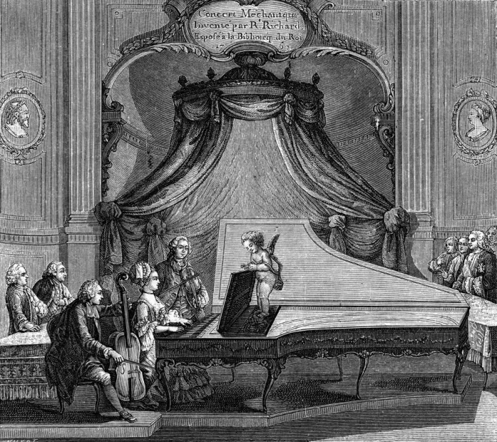 Framed Print : Concert Mecanique, invented by M Richard Framed Print : Concert Mecanique, invented by M Richard