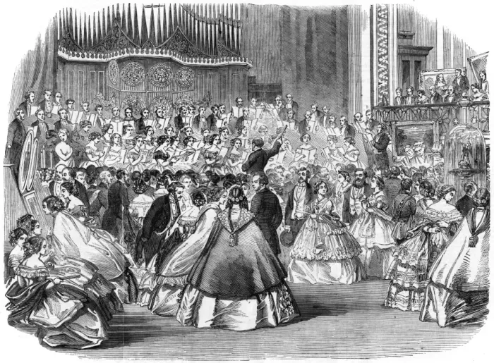 Framed Print : Concert at St Jamess Hall, 1860 Framed Print : Concert at St Jamess Hall, 1860