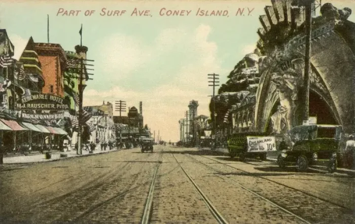 Framed Print : Coney Island Framed Print : Coney Island