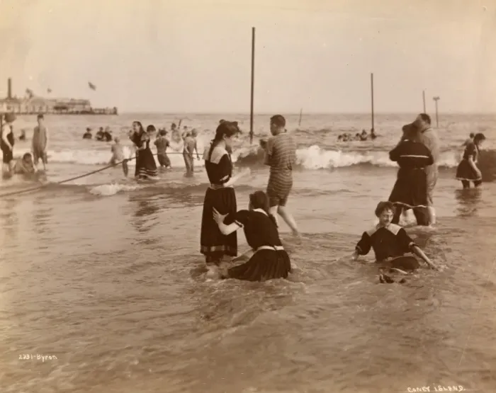 Framed Print : Coney Island Beach Framed Print : Coney Island Beach