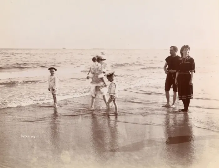 Framed Print : Coney Island Beach Framed Print : Coney Island Beach