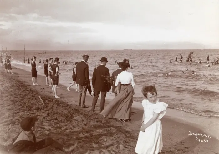 Framed Print : Coney Island Beach Framed Print : Coney Island Beach