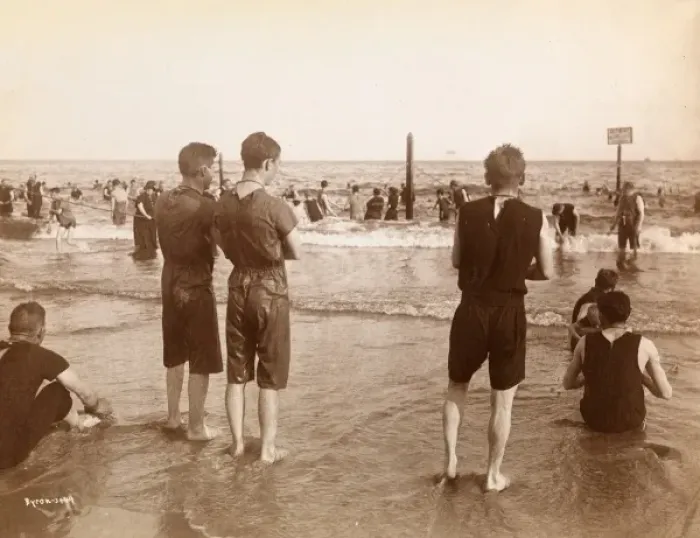 Framed Print : Coney Island Beach Framed Print : Coney Island Beach