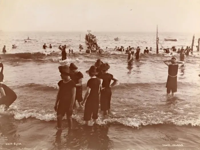 Framed Print : Coney Island Beach Framed Print : Coney Island Beach