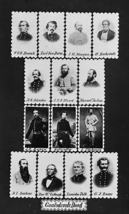 Framed Print : Confederate Dead: WOB. Branch, Earl Van Dorn, JH Morgan, W Framed Print : Confederate Dead: WOB. Branch, Earl Van Dorn, JH Morgan, W