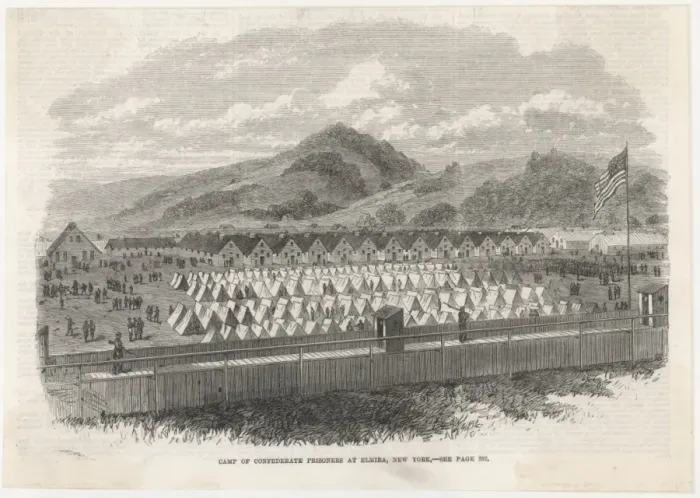 Framed Print : Confederate Prisoners Framed Print : Confederate Prisoners