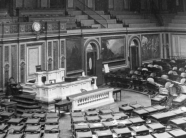 Congressional Chamber United States Capitol USA early 1900s