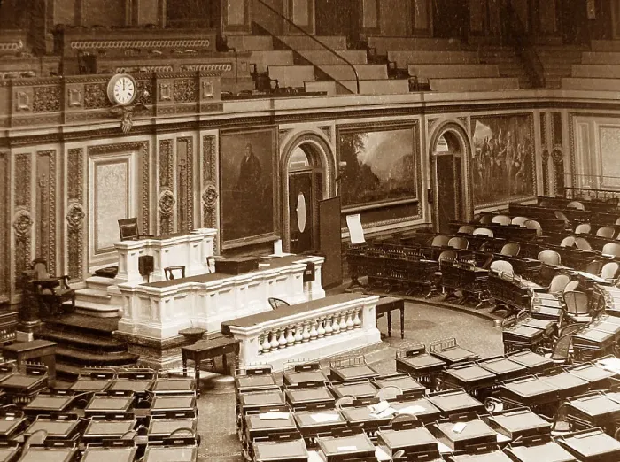 Framed Print : Congressional Chamber United States Capitol USA early 1900s Framed Print : Congressional Chamber United States Capitol USA early 1900s