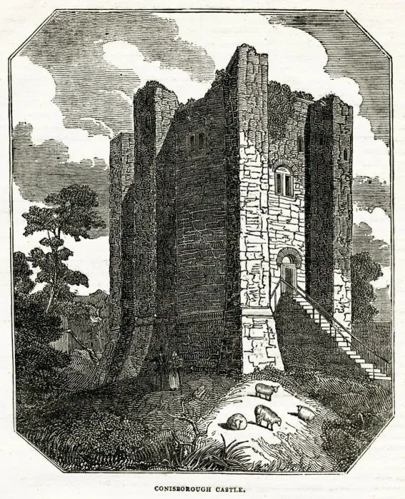 Framed Print : Conisbrough Castle Framed Print : Conisbrough Castle