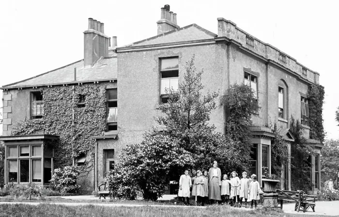 Framed Print : Conisbrough Godfrey Walker Convalescent Home early 1900s Framed Print : Conisbrough Godfrey Walker Convalescent Home early 1900s