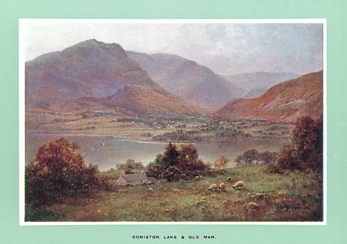 Framed Print : Coniston Lake and Old Man Framed Print : Coniston Lake and Old Man