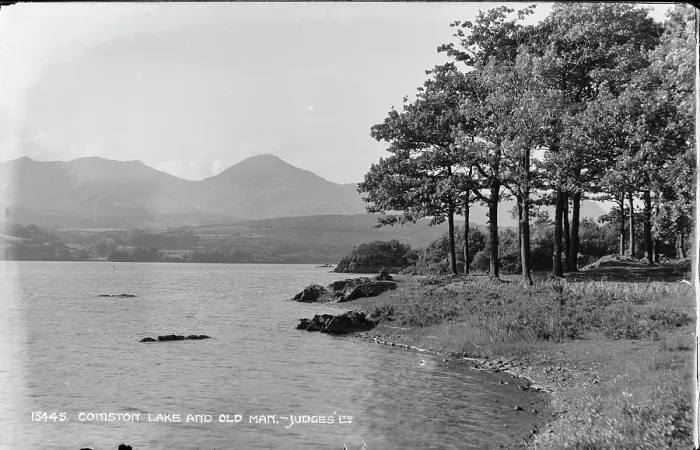 Framed Print : Coniston Lake and Old Man Framed Print : Coniston Lake and Old Man