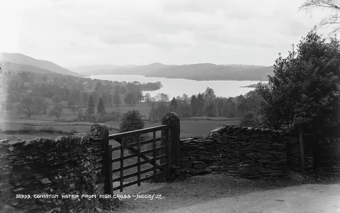 Framed Print : Coniston Water from High Cross Framed Print : Coniston Water from High Cross