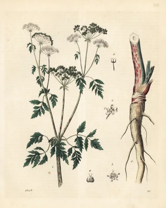 Framed Print : Conium maculatum Framed Print : Conium maculatum
