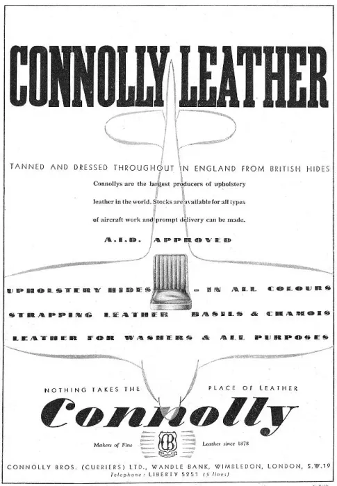 Framed Print : Connolly Leather 1940 Framed Print : Connolly Leather 1940