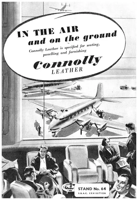 Framed Print : Connolly Leather - Aircraft Seating & Panelling Framed Print : Connolly Leather - Aircraft Seating & Panelling