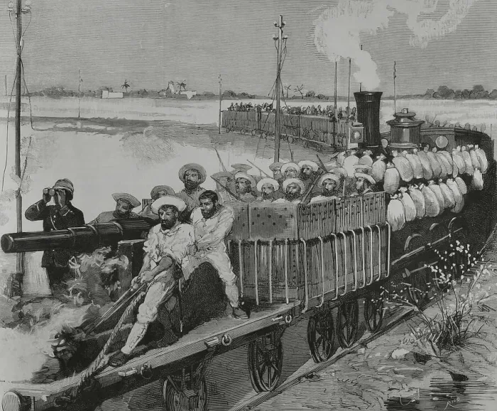 Framed Print : Conquest of Egypt by English troops, 1882. Egypt Framed Print : Conquest of Egypt by English troops, 1882. Egypt