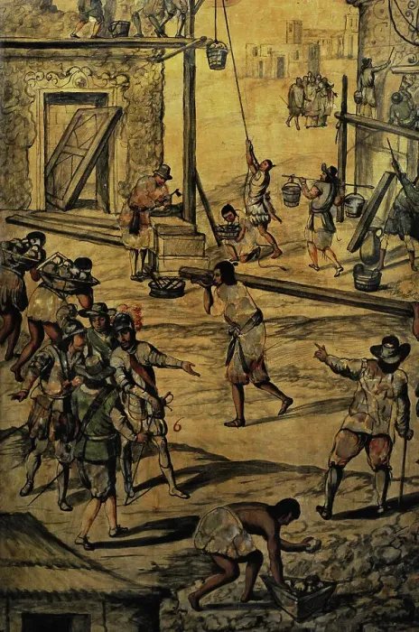 Framed Print : Conquest of Mexico Framed Print : Conquest of Mexico