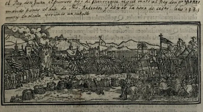 Framed Print : Conquest of Valencia. Illustration from Cra Framed Print : Conquest of Valencia. Illustration from Cra