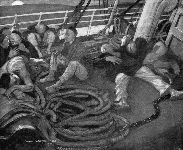 Framed Print : Conrad / Typhoon / Chinese Framed Print : Conrad / Typhoon / Chinese