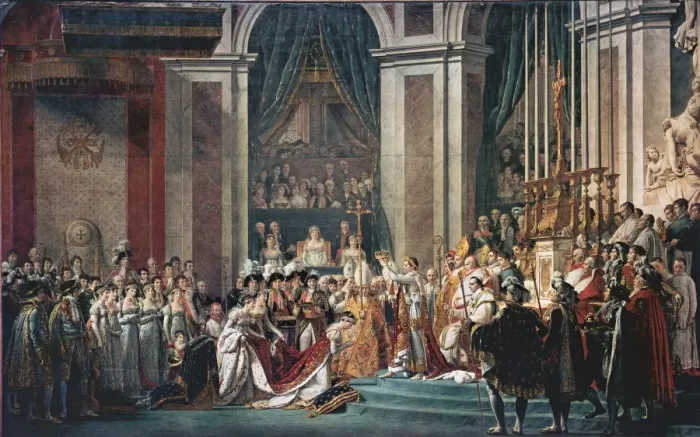 Framed Print : The Consecration of the Emperor Napoleon Framed Print : The Consecration of the Emperor Napoleon