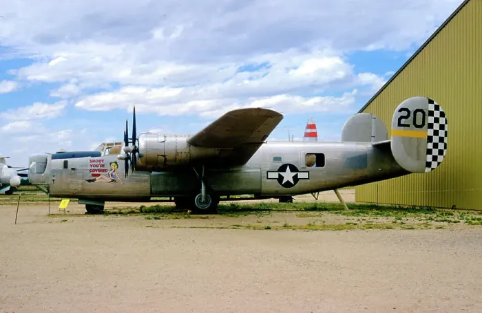 Framed Print : Consolidated B-24J 44-44175 Framed Print : Consolidated B-24J 44-44175