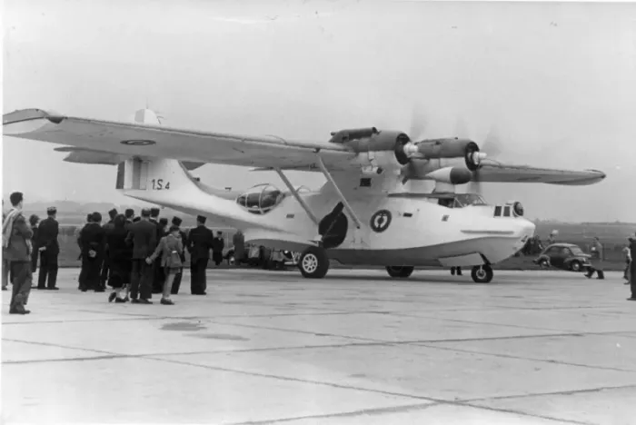 Framed Print : Consolidated PBY-5A Catalina of the French Navy Framed Print : Consolidated PBY-5A Catalina of the French Navy