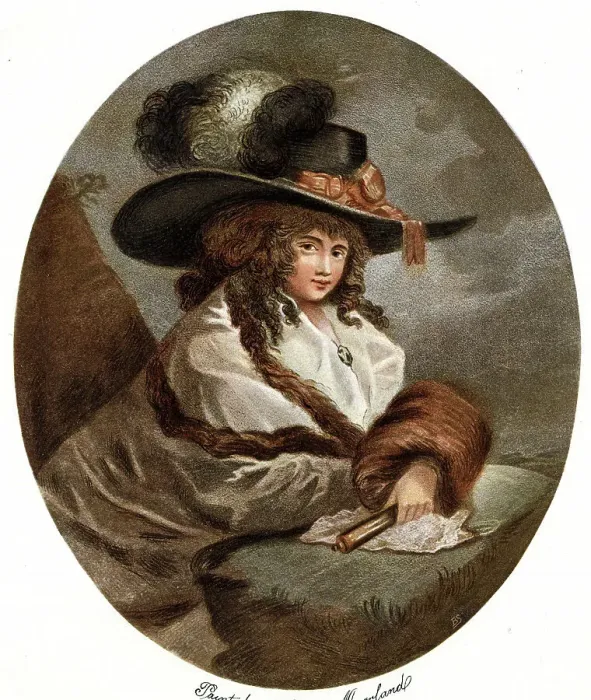 Framed Print : Constantia, after a painting by George Morland Framed Print : Constantia, after a painting by George Morland