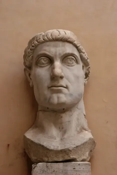 Framed Print : Constantine I, The Great (272-337). Roman Emperor. Head of C Framed Print : Constantine I, The Great (272-337). Roman Emperor. Head of C