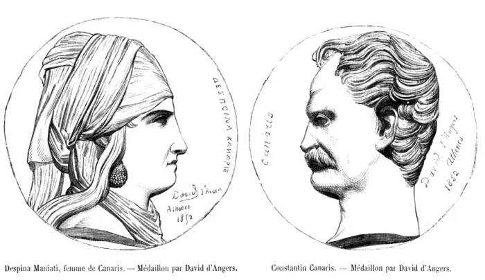 Framed Print : Constantine Kanaris and his wife Despina Framed Print : Constantine Kanaris and his wife Despina