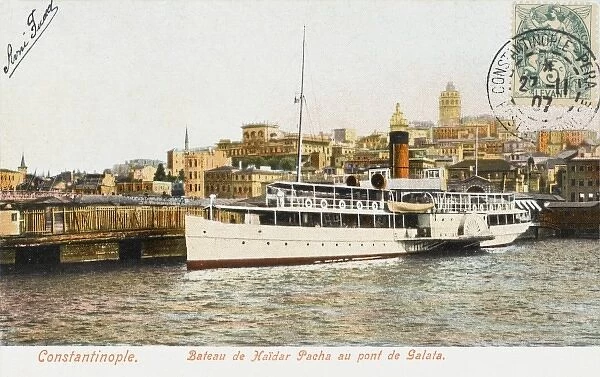 Constantinople Ferryboat - Galata