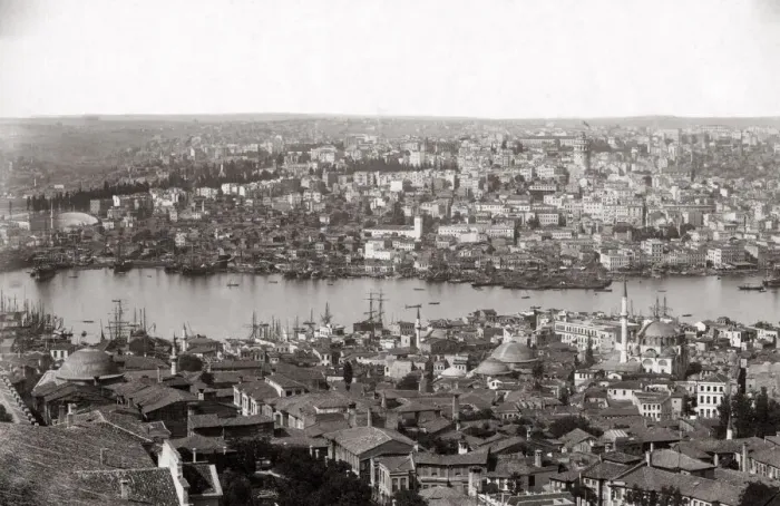 Framed Print : Constantinople (Istanbul), Bosphorous, Turkey. c. 1890 Framed Print : Constantinople (Istanbul), Bosphorous, Turkey. c. 1890