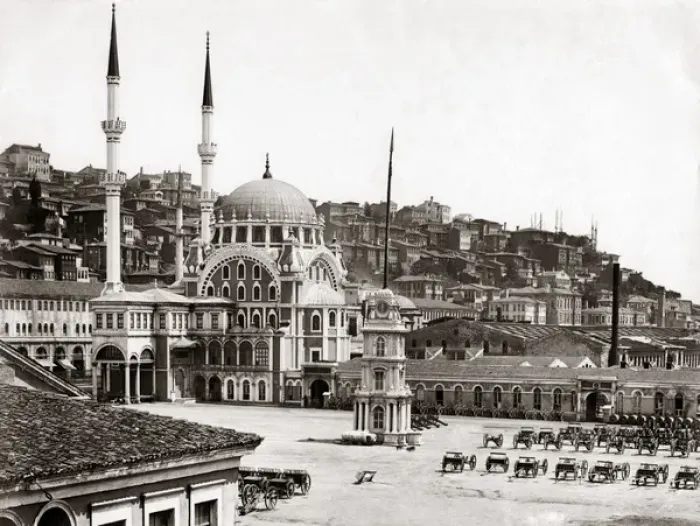 Framed Print : Constantinople (Istanbul) Turkey, circa 1890 - Artillery pie Framed Print : Constantinople (Istanbul) Turkey, circa 1890 - Artillery pie