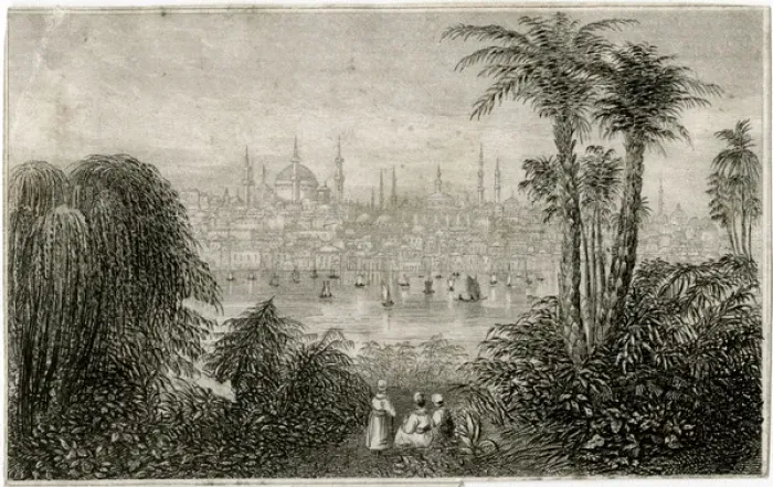 Framed Print : Constantinople (Istanbul) - Turkey - Eastern Fantasy scene Framed Print : Constantinople (Istanbul) - Turkey - Eastern Fantasy scene