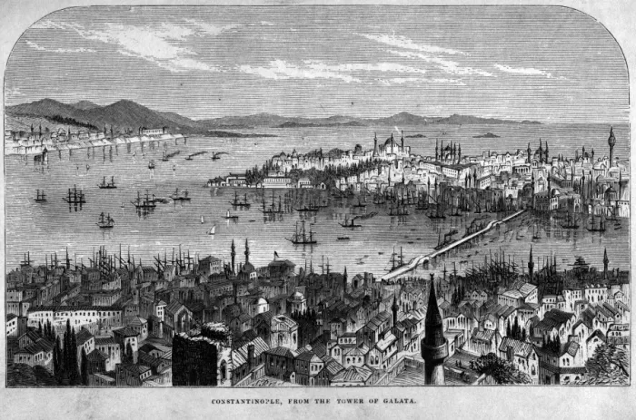 Framed Print : Constantinople from the Tower of Galata Framed Print : Constantinople from the Tower of Galata
