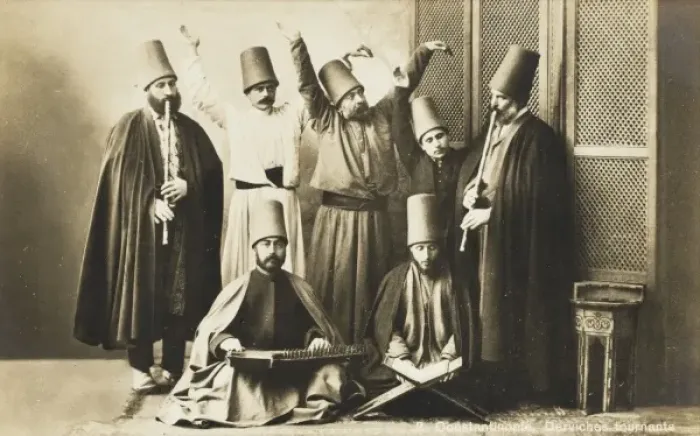 Framed Print : Constantinople - Whirling Dervish Group Framed Print : Constantinople - Whirling Dervish Group