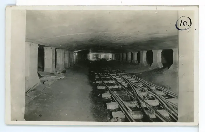 Framed Print : Construction of the Queensway Mersey Tunnel Framed Print : Construction of the Queensway Mersey Tunnel
