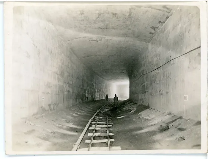 Framed Print : Construction of the Queensway Mersey Tunnel Framed Print : Construction of the Queensway Mersey Tunnel