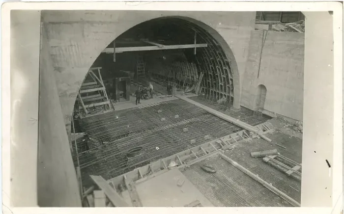 Framed Print : Construction of the Queensway Mersey Tunnel Framed Print : Construction of the Queensway Mersey Tunnel