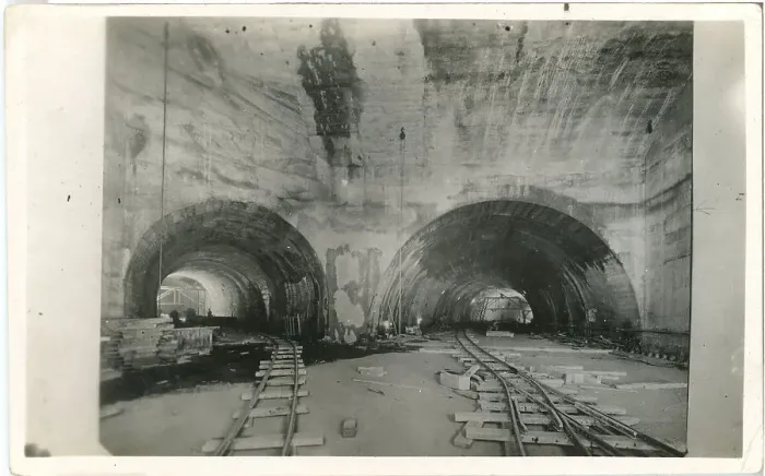 Framed Print : Construction of the Queensway Mersey Tunnel Framed Print : Construction of the Queensway Mersey Tunnel