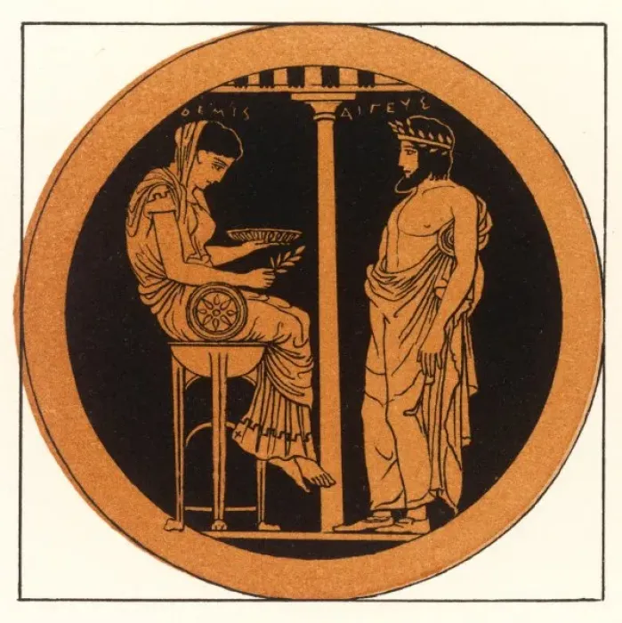 Framed Print : Consulting an Oracle Framed Print : Consulting an Oracle