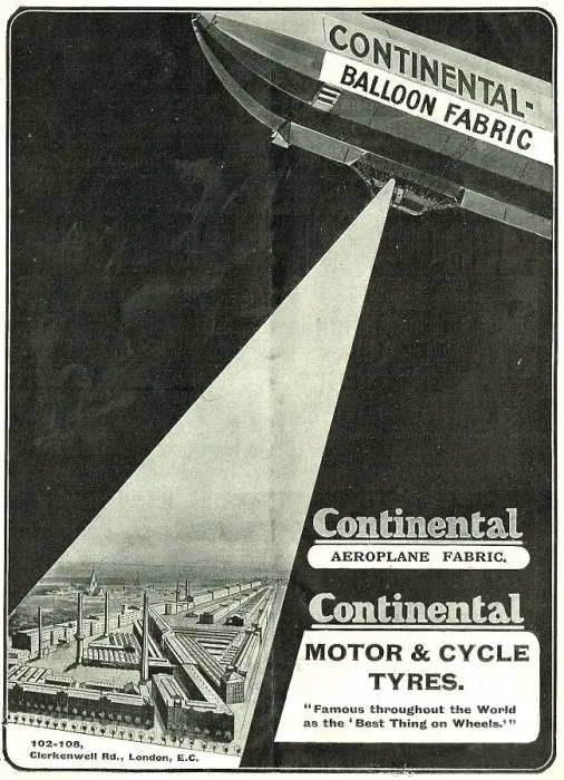 Framed Print : Continental Aeroplane & Balloon Fabrics Framed Print : Continental Aeroplane & Balloon Fabrics