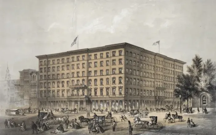 Framed Print : Continental Hotel, corner of Chestnut & Ninth street Philade Framed Print : Continental Hotel, corner of Chestnut & Ninth street Philade