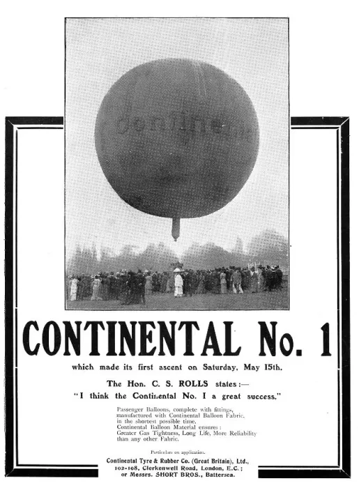 Framed Print : The Continental Tyre & Rubber Co - Balloons Framed Print : The Continental Tyre & Rubber Co - Balloons