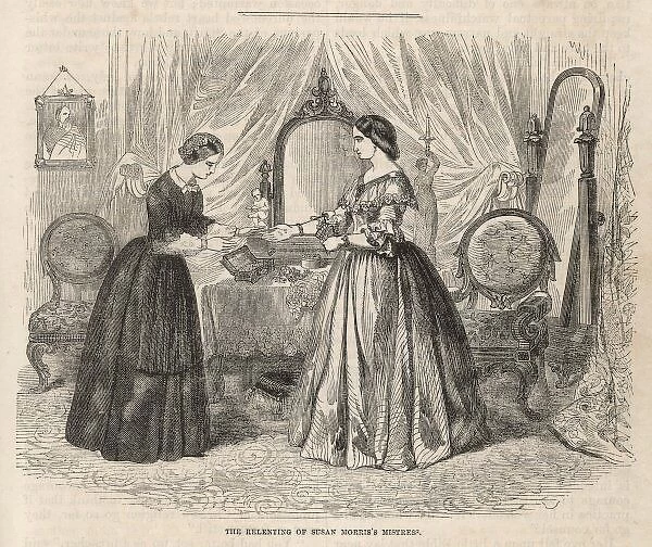 Contrast in Costume 1857