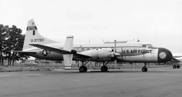 Framed Print : Convair C-131B Samaritan O-53-7793 Framed Print : Convair C-131B Samaritan O-53-7793