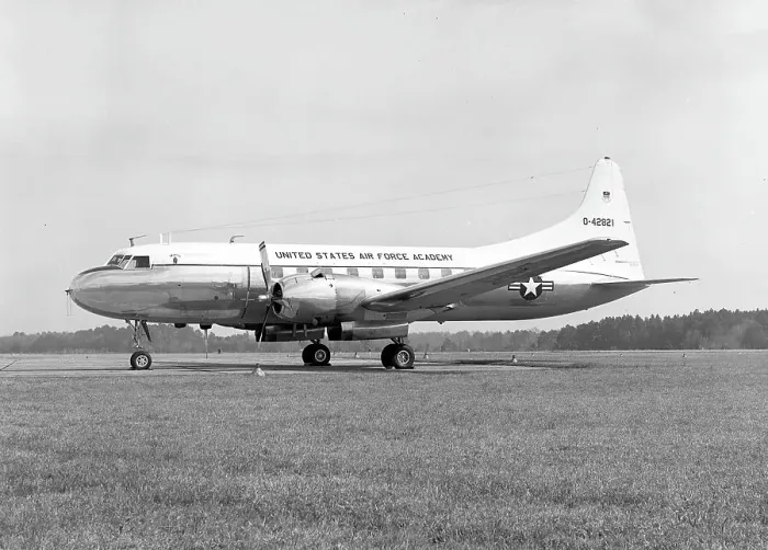 Framed Print : Convair C-131D 54-2821 Framed Print : Convair C-131D 54-2821